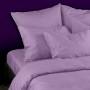 Двуспальная постель сатин с простыней на резинке LAVENDER Cosas Лаванда 180х220 см