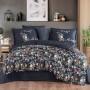 Постільна білизна HOBBY Premium Sateen ALESSIA чорний 300TC