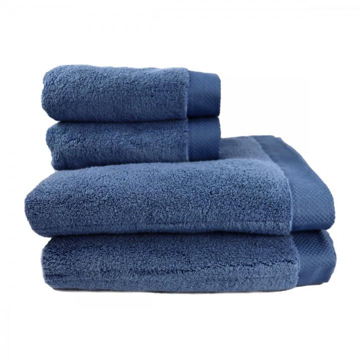 Рушник Hobby Lubow Microcotton синій махровий