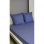 Простынь на резинке Lighthouse Сатин STRIPE Blue Navy
