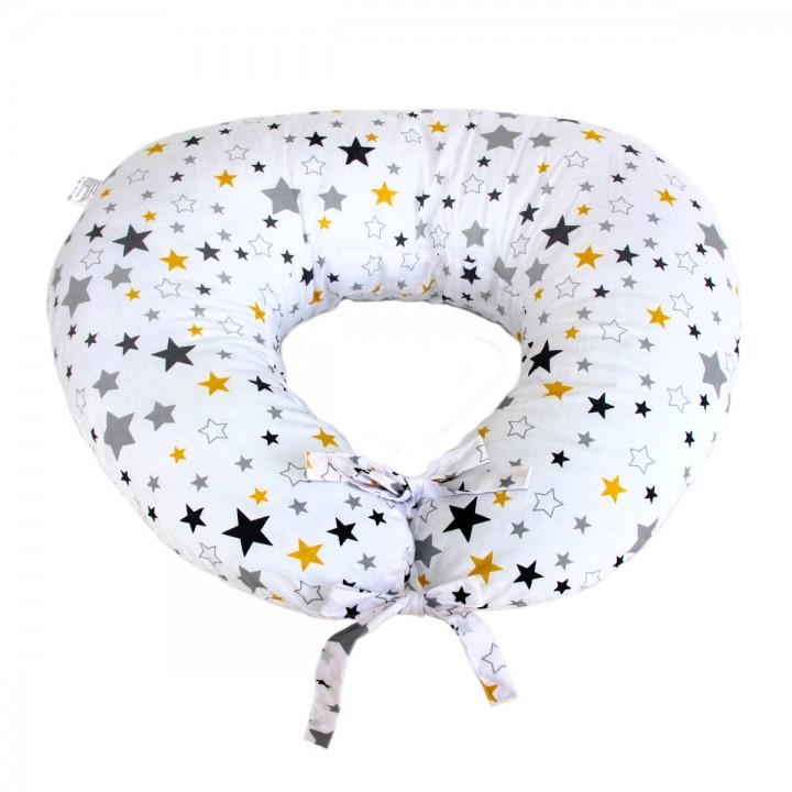 Подушка LightHouse для Беременных и Кормления Baby Mini Stars 80*65 см