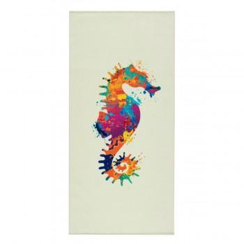 Рушник Пляжний Maisonette Seahorse 75*150 велюр/махра
