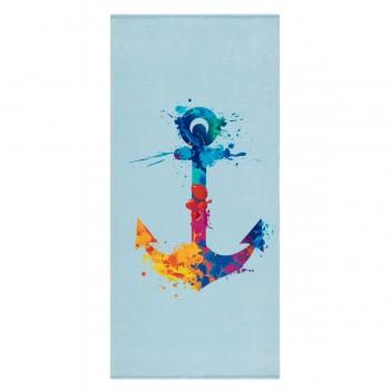 Рушник Пляжний Maisonette Marine 75*150 велюр/махра