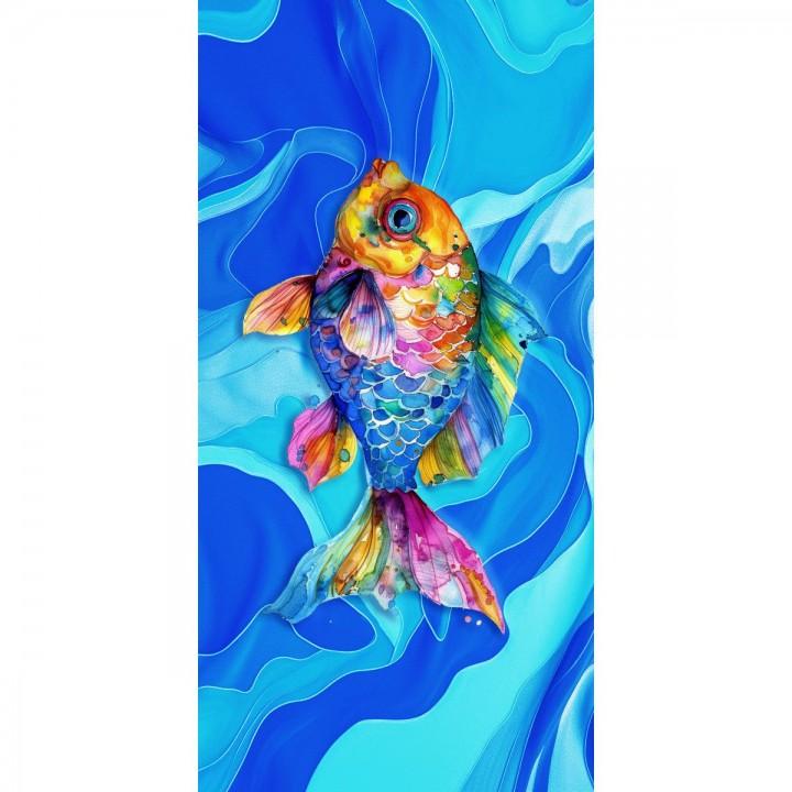 Рушник Пляжний Maisonette Goldfisch 75*150 велюр/махра