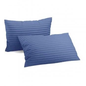 Набір наволочок Lighthouse Сатин STRIPE 50*70 см Blue Navy 2 шт.