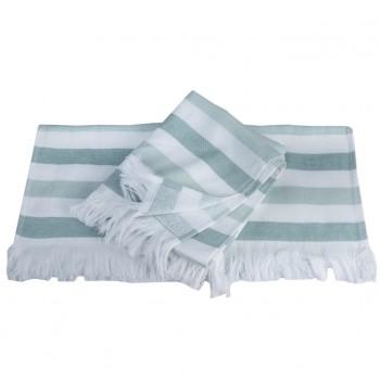 Рушник Hobby Stripe Peshtemal м'ятний пляжний