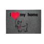 Килимок придверний Izzihome Luna Italyan Gri My Home Kopek