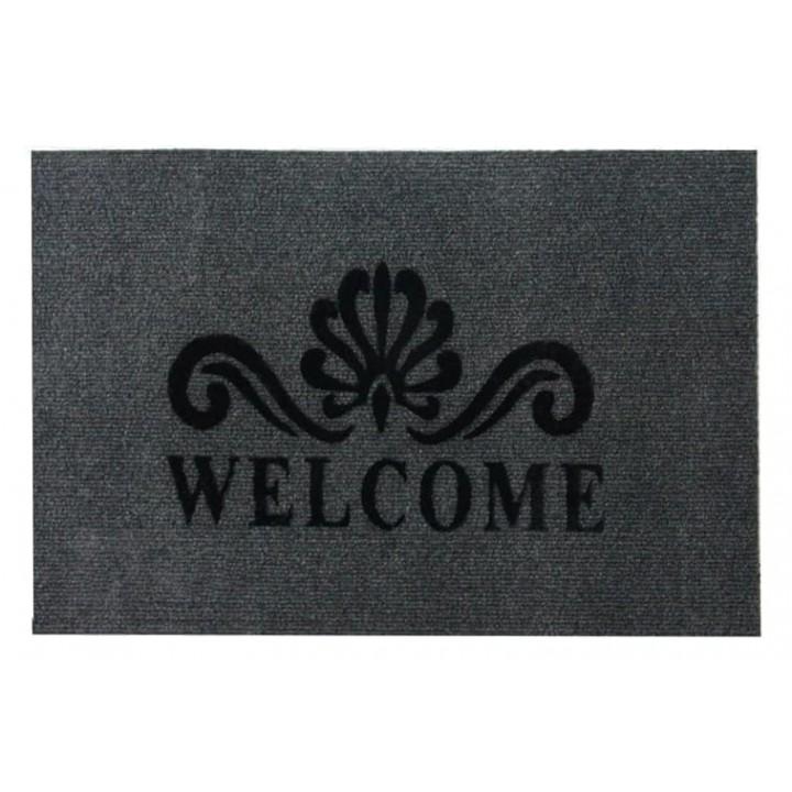 Коврик придверный Izzihome Luna Italyan Gri Nakisli Home