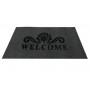 Коврик придверный Izzihome Luna Italyan Gri Nakisli Home
