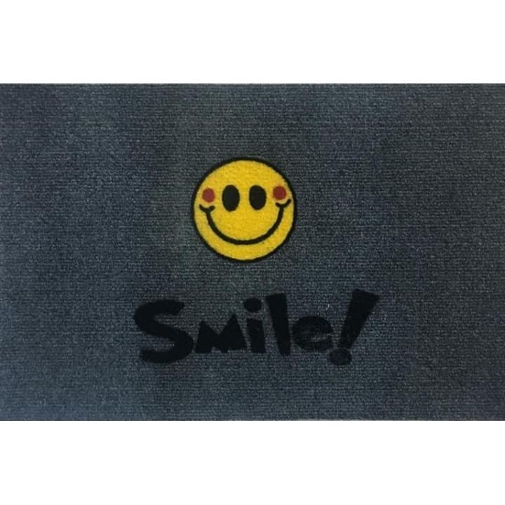 Коврик придверный Izzihome Luna Italyan Gri Smile