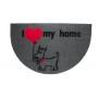 Килимок придверний Izzihome Luna Italyan Y. Gri My Home Kopek