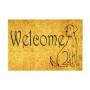 Коврик придверный Izzihome Peppina Kapi Welcome Dog