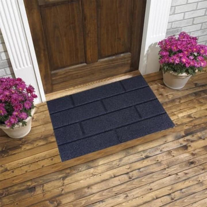 Коврик придверный Izzihome Masonry графит