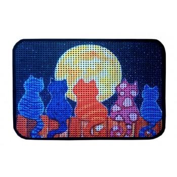 Килимок для котів під лоток Izzihome Catsline Desenli Kediler