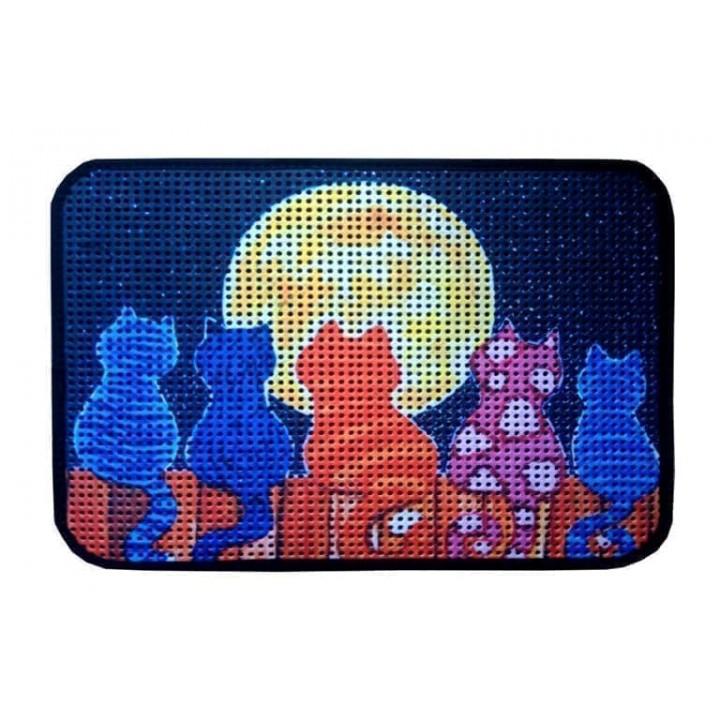 Коврик для котов под лоток Izzihome Catsline Desenli Kediler