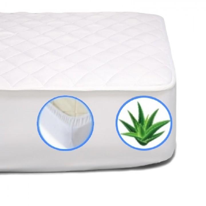 Наматрацник MirSon Natural Line №964 Стандарт Cotton Aloe Vera з гумкою по периметру