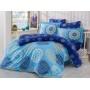 Постельное белье HOBBY сатин Exclusive Ottoman голубое