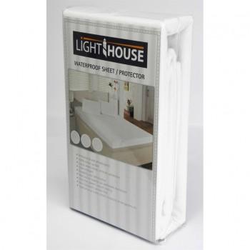 Наматрацник LightHouse водонепроникний Jersey трикотаж на гумці по кутах