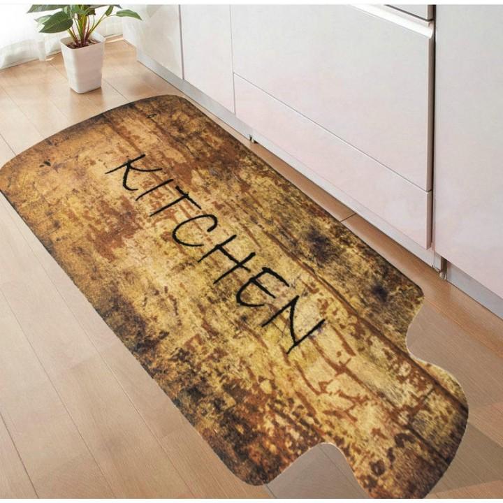 Килимок Izzihome для кухні Cooky Kitchen Wood