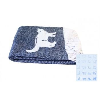 Плед LightHouse Cats синій