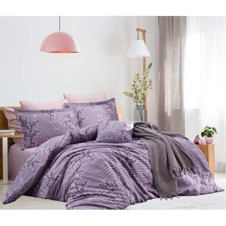 Постельное белье Lighthouse бязь голд Trendy сиреневый