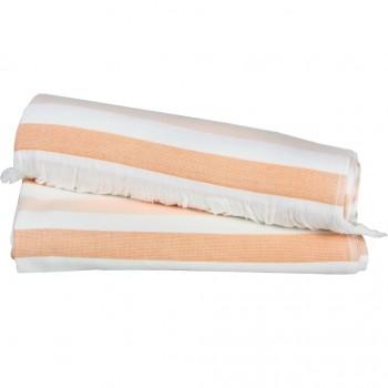 Рушник Hobby Stripe Peshtemal персиковий пляжний