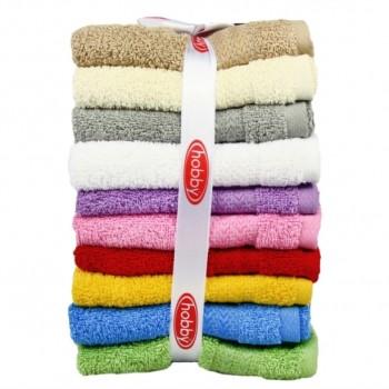 Набір махрових рушників Hobby RAINBOW 30*50 в асортименті 10 шт