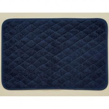Килимок махровий Maisonette Diamond синій 45*65