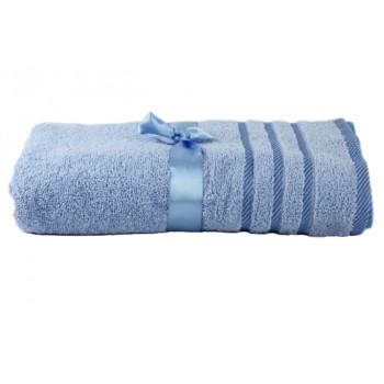Рушник Izzihome Rubin Stripe синій махровий