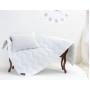 Набор одеяло и подушка MirSon EcoSilk Демисезонный 758 Eco Light White антиаллергенный