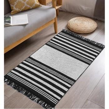 Килим Izzihome Lara LR02 Siyah Beyaz