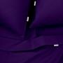 Двоспальна постіль з простирадлом на гумці Dark Plum CS1 COSAS Фіолетовий 180х220 см