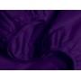 Двоспальна постіль з простирадлом на гумці Dark Plum CS1 COSAS Фіолетовий 180х220 см