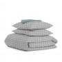 Полуторное постельное белье GREY GEOMETRY CS5 COSAS серый 160х220 см
