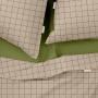 Полуторная постель с простыней на резинке Beige Geometry CS4 COSAS Бежевый 160х220 см