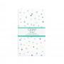 Полуторная постель с простыней на резинке COSAS Grey Geometry CS6 160х220 см Разноцветный