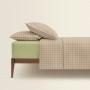 Євро постільна білизна BEIGE GEOMETRY CS5 COSAS Бежевий 200х220 см
