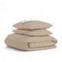 Євро постільна білизна BEIGE GEOMETRY CS8 COSAS Бежевий 200х220 см