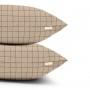 Євро постільна білизна BEIGE GEOMETRY CS11 COSAS Бежевий 200х220 см