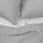 Євро постільна білизна GREY GEOMETRY CS6 COSAS сірий 200х220 см