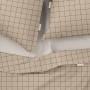 Семейный комплект постельного белья BEIGE GEOMETRY CS7 COSAS Бежевый 2х160х220 см