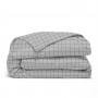 Семейный комплект постельного белья Grey Geometry CS5 COSAS серый 2х160х220 см