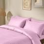 Полуторное постельное белье сатин BUBBLE Cosas розовый 160х220 см