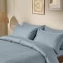 Полуторное постельное белье сатин CASHMERE Cosas Сизый 160х220 см