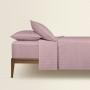 Семейный комплект постельного белья сатин SAKURA Cosas лиловый 2х160х220 см