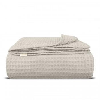 Покривало 230х240 Bronze Greek Waffle COSAS пісочний