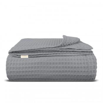 Покривало 240х260 Shadow Greek Waffle COSAS графіт