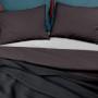 Покрывало 160х230 Panther Knitted Braid COSAS черный