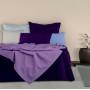 Покрывало 230х240 Lavander Knitted Braid COSAS орхидея