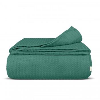 Покривало 230х240 Agave Knitted Braid COSAS агава